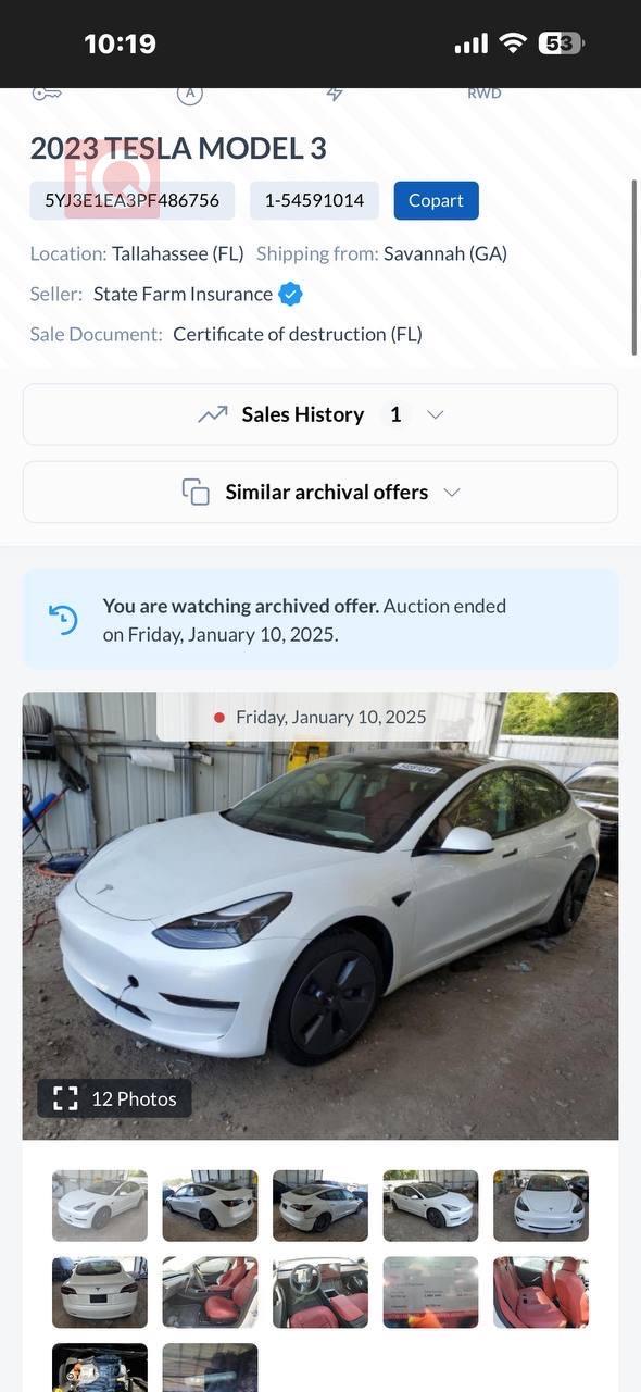 تسلا موديل 3